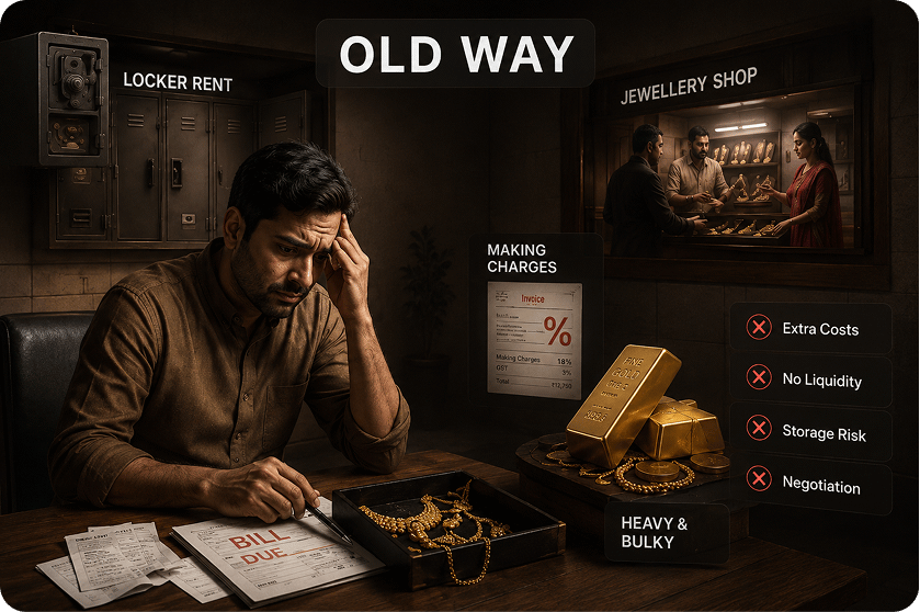The Old Way of buying gold